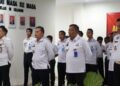 Semangat Baru, Lapas Cilegon Ikuti Apel Awal Tahun 2023 Bersama Menkumham RI