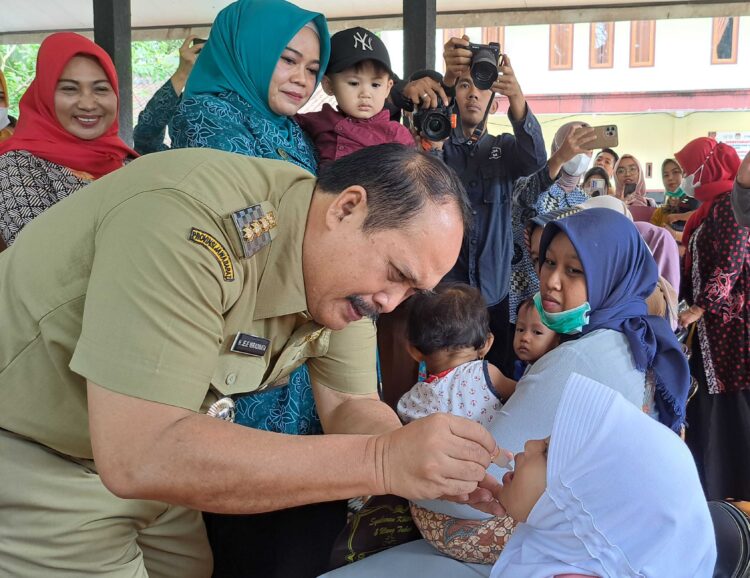 KICK-OFF VAKSINASI SUB PIN POLIO PANGANDARAN 2023