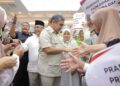 Ribuan Emak-emak dari 540 Majelis Taklim Kota Bandung-Cimahi Deklarasi Dukung Prabowo