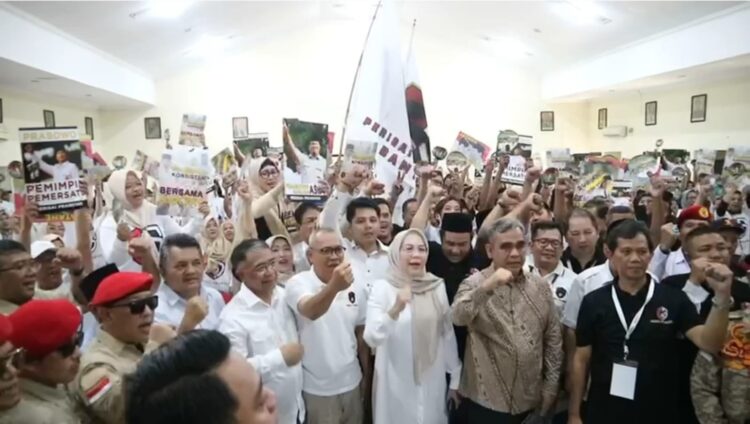 RELAWAN PERISAI PRABOWO: Prabowo – Gibran Akan Bawa Indonesia Maju